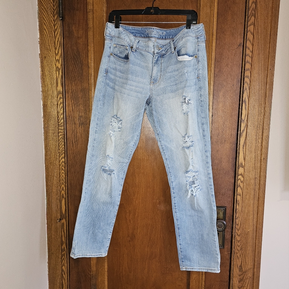 AEO Light Blue Skinny Jeans
